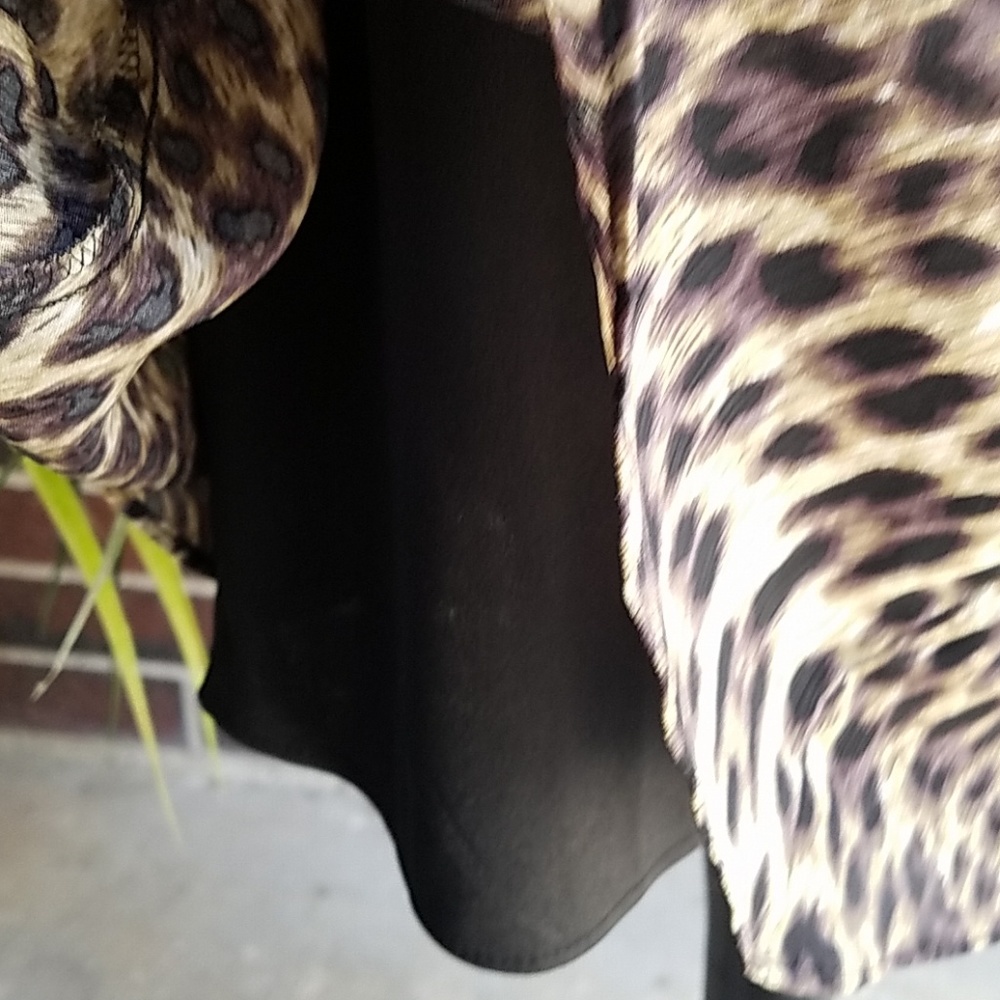 MSK Leopard Midi Dress - Picture 6 of 7